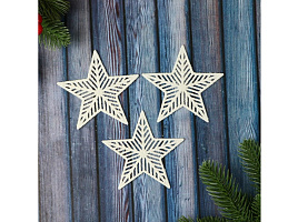 Подвеска пластик Звезда 9693060 3шт