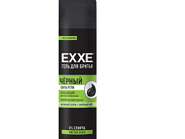 Гель для бритья EXXE 200мл черный с углем д.вс.т.кожи 5125
