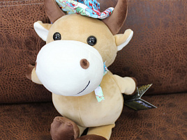 Мягкая игрушка Бычок гладкий 25см №28