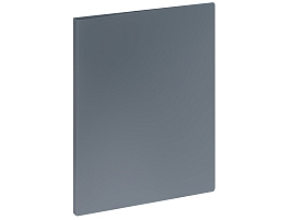 Папка с  мет. скоросшив. СТАММ ММ-30667 А4, 14мм, 500мкм, пластик, серая