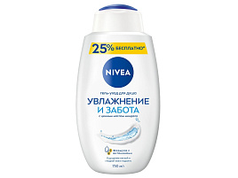 Гель для душа Nivea М Нежное увлажнение и забота 750мл.