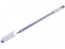 Ручка гел. Crown HJR-500B синяя 0.5мм, штрих-код