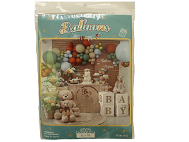 Набор шаров надувных Фотозона бирюза Q-509