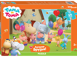 Пазл 35эл. MAXI Тима и Тома 91249