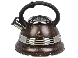 Чайник нержавейка 3,2л M-7905/7164 Rashel со свистком, индукция