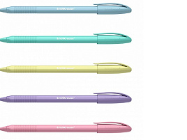 Ручка Erich Krause 58110 U-108 Pastel Stick 1.0, Ultra Glide Technology, цвет чернил синий