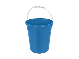 Ведро 8л б/кр. Евро пищевое (голубое) 3186