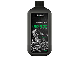 Шампунь мужской Family Н2 Orizon 500мл.2в1для волос и тела Green Arctic