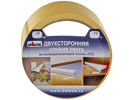 Скотч 38*10 2-х сторонний Unibob