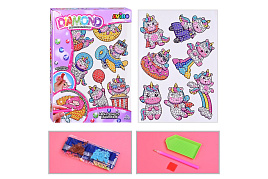 Алмазная мозаика A5503-10 Такие разные единорожки