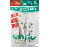 Сетевой фильтр 7м*3р Engy  белый 220822/186733