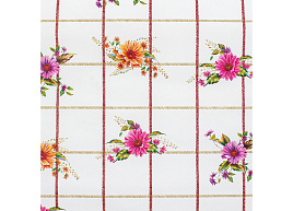 Клеенка столовая 1,37*1.8м ПВХ  HTDMYR190/6438 10шт