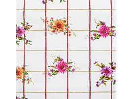 Клеенка столовая 1,37*1.8м ПВХ  HTDMYR190/6438 10шт