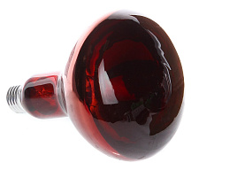 Эл.лампа 250 зеркальная ИКЗК термоиз.красная д/цыплят