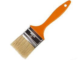 Кисть плоская натуральная щетина 50мм 109-4220 Шабашка