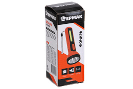 Фонарь от аккумулятора Ермак LED+COB 224-077