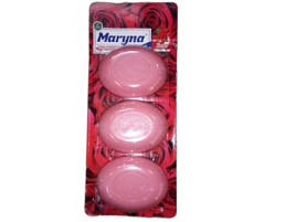 Мыло Maryna 3*100гр Роза на карте