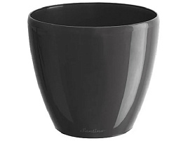 Кашпо цветочное 1,5л Деко Твин 051907/3803 антрацит