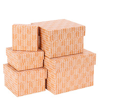 Набор коробок 5в1 Атмосфера ПП-3378 (12*12*9-6*6*3)