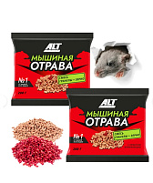 Мыши зерновая смесь Мышиная отрава ALT 200г 0946