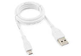 Кабель GEMBIRD 11575 CCР-MUSB2-AMBM-W - 1 м