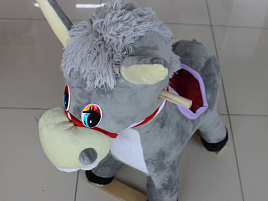 Мягкая игрушка Б. Конь-качалка Лучик