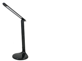 Лампа настольная офисная СТАРТ CT59 на подставке 10Вт, LED, сенс. упр., черный 1491