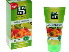 Скраб Чистая Линия 50мл Очищ.доп.уход 2687