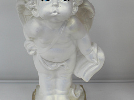 Статуэтка ИА-66 Ангел малый белый 31*14*15см