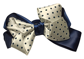 Резинка для волос 23 Лист Бантик 1шт (12шт) в асс