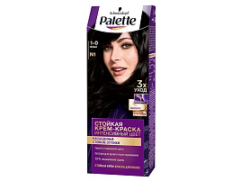 Краска для волос Palette N1 М черный(Shw)
