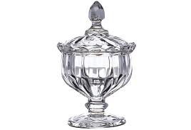 Сахарница стекло G-24005-C/3599 9*14см