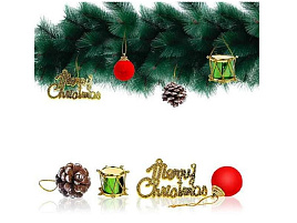 Набор новогодних украшений U030658Y 10шт