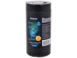 Салфетки чистящие Defender 30322 Универсальные в тубе влажные 100шт