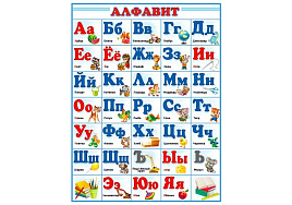 Плакат Алфавит Р2-315 595*450мм