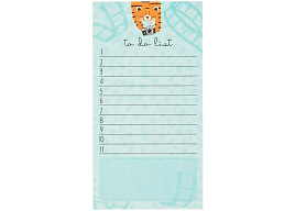 Блок для записей MESHU MS_46563 (To Do list) 8,0*15,0см, 50л., "Savannah", на склейке