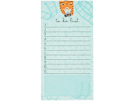 Блок для записей MESHU MS_46563 (To Do list) 8,0*15,0см, 50л., "Savannah", на склейке