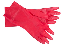 Перчатки резиновые Gloves M 0343