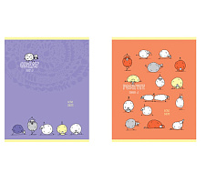 Тетрадь 48л. линия  Т48лЭ_43026 "Рисунки. Funny sheep", суперэконом