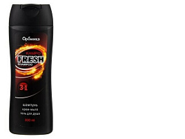 Шампунь мужской Аромика 300мл.3в1 Fresh Кампо 2233