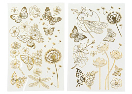 Татуировки детские TATTOO-GOLD-126688 Волшебный сад