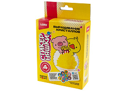 Выращивание кристаллов Кфо-004 Стикерняшки. попкорновое настроение, желтый