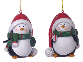 Подвеска полистоун Пингвин 825202 6,5см