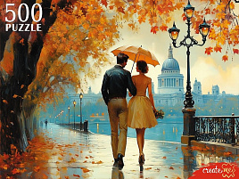 Пазл 500эл. Пара в осеннем парке П500-7620