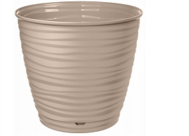 Кашпо цветочное 9,1л Saffron 0427/3879 бежевое с/п