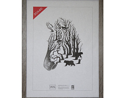 Фоторамка 30*40 дерево МДФ Дуб 104