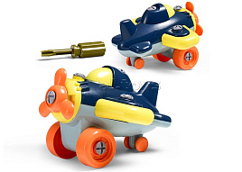 Конструктор с отверткой JMF88606D Самолет