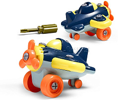 Конструктор с отверткой JMF88606D Самолет