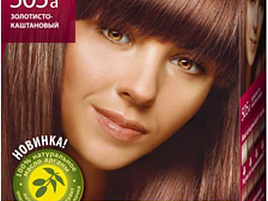 Краска для волос Фара 505А золотой каштан