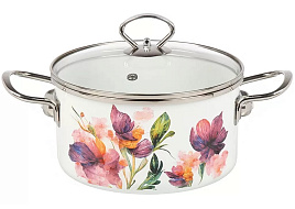 Кастрюля эмаль 3л Y4-9063 Daniks индукция 9280